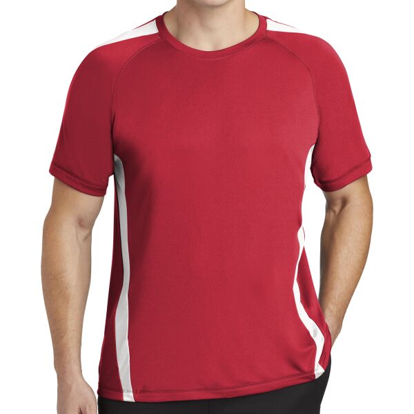 Sport Tek Sport Tek Colorblock PosiCharge Competitor Tee ST351-WEB Sport Tek Colorblock PosiCharge Competitor Tee Thumbnail